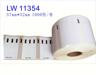 供應(yīng)LW11354白/黃/紅/綠 彩色熱敏標(biāo)簽紙  LW11354,彩色,熱敏,標(biāo)簽